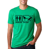 PROBLEM SOLVED Funny Guy Tees