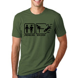 PROBLEM SOLVED Funny Guy Tees