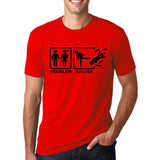 PROBLEM SOLVED Funny Guy Tees