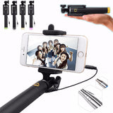 Wired Selfie Stick iPhone Android